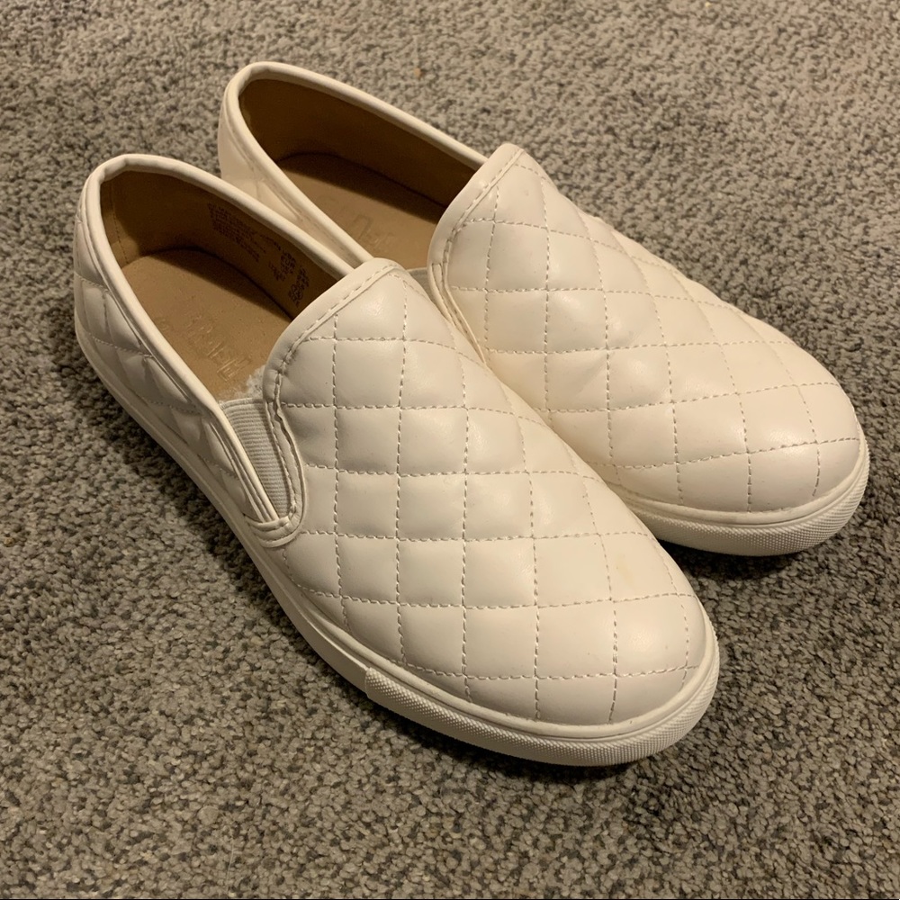 All white shoes